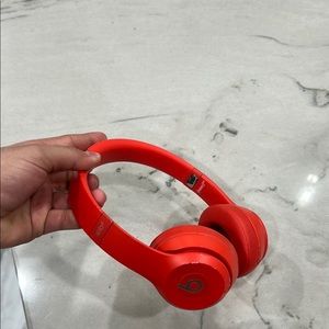 Beats Red Wireless Headphones